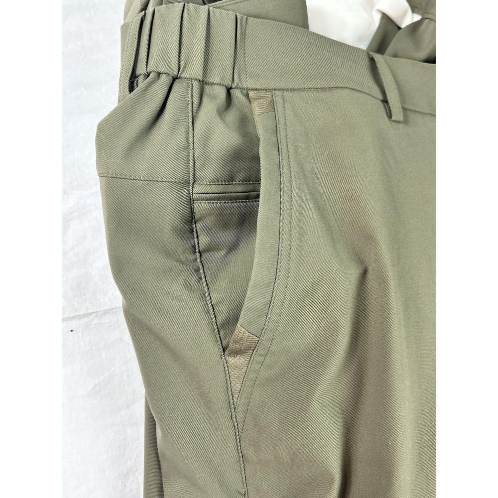 jack archer pants Olive Green Men 40x36 Chino Performance Jetsetter Stretch - Picture 9 of 11